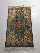 Oriental Rug, Indo-Persian style rug with geometric designs, approximately 117 x 70cm