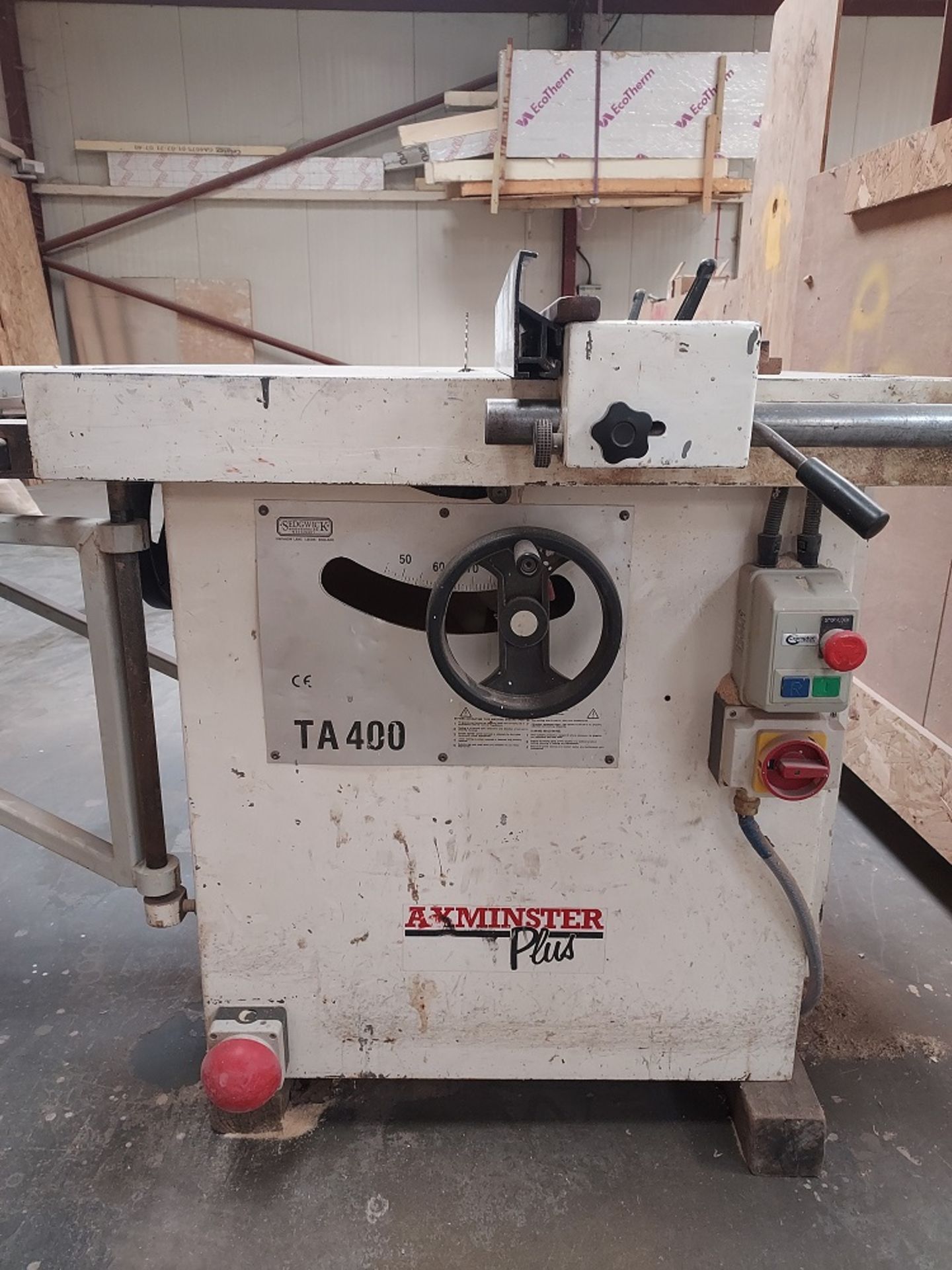 Sedgwick TA400 table rip saw (Used) - Image 2 of 3