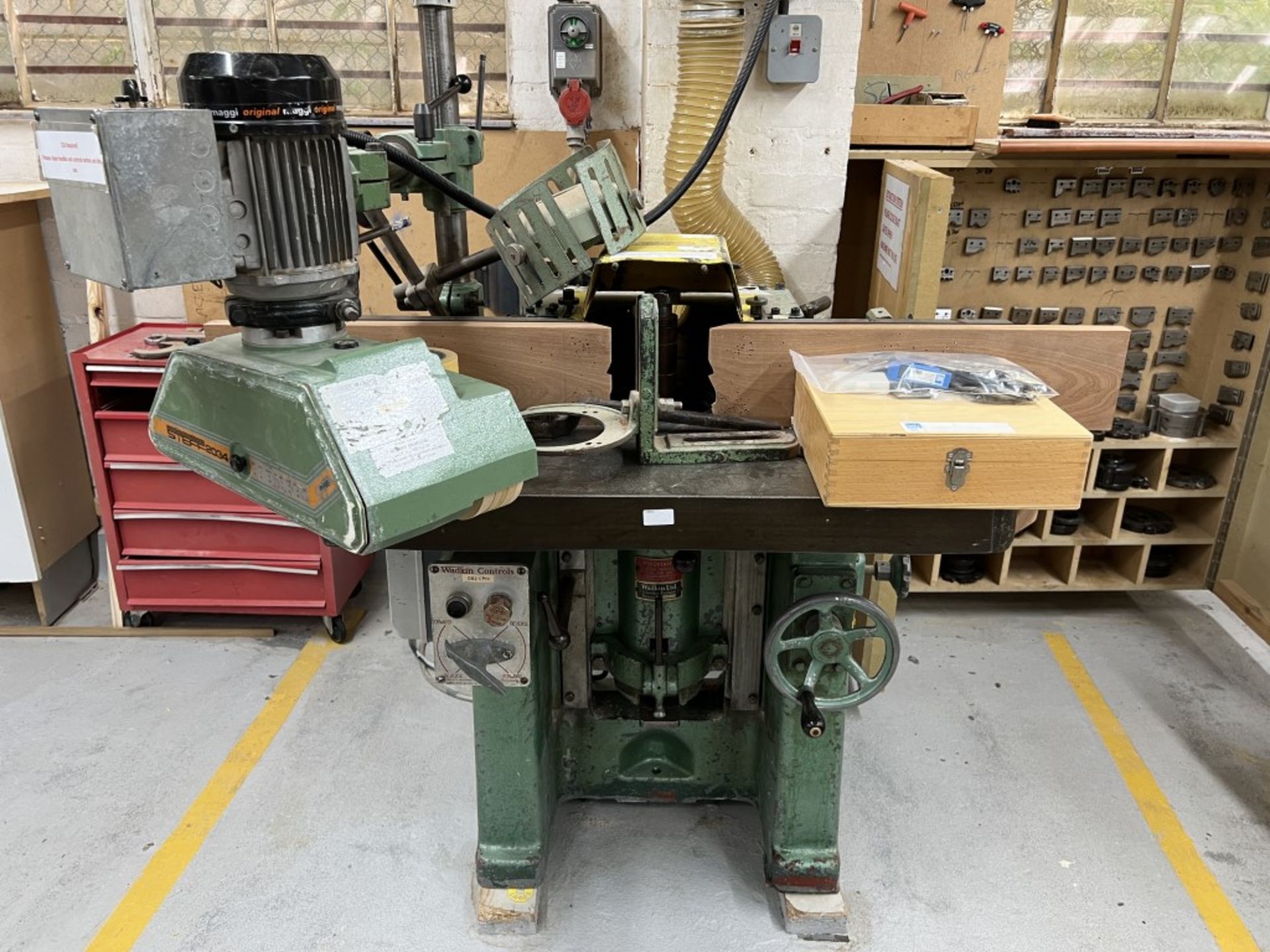 Wadkin Spindle Moulder (Including Steff 2034 Power Feed and Tools) (Used)