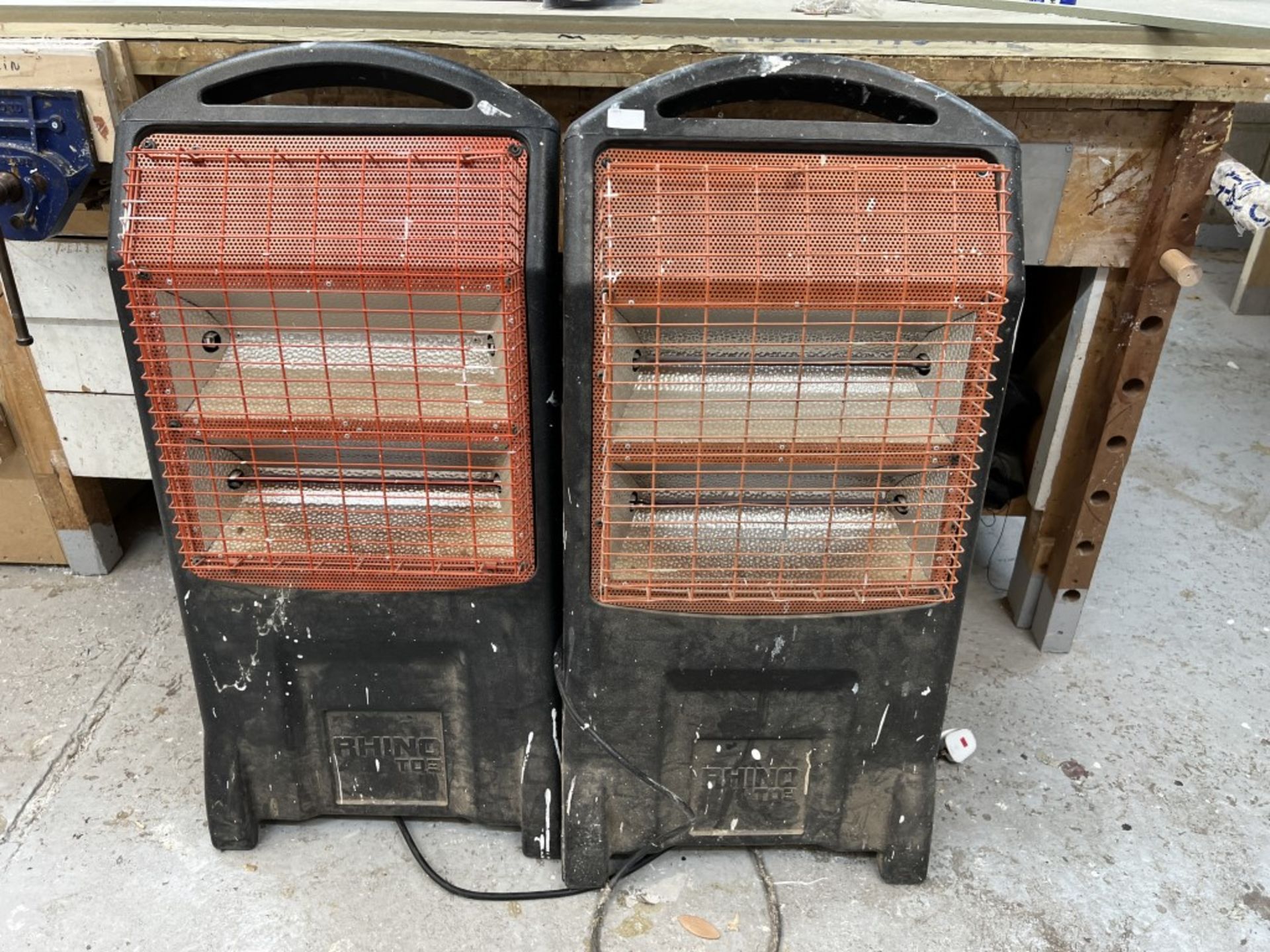 2x Rhino TQ3 Workshop Heaters (Used)