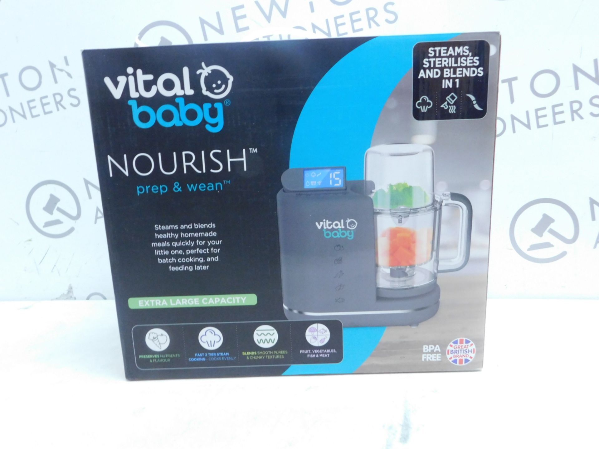 1 BOXED VITAL BABY NOURISH PREP AND WEAN RRP Â£129