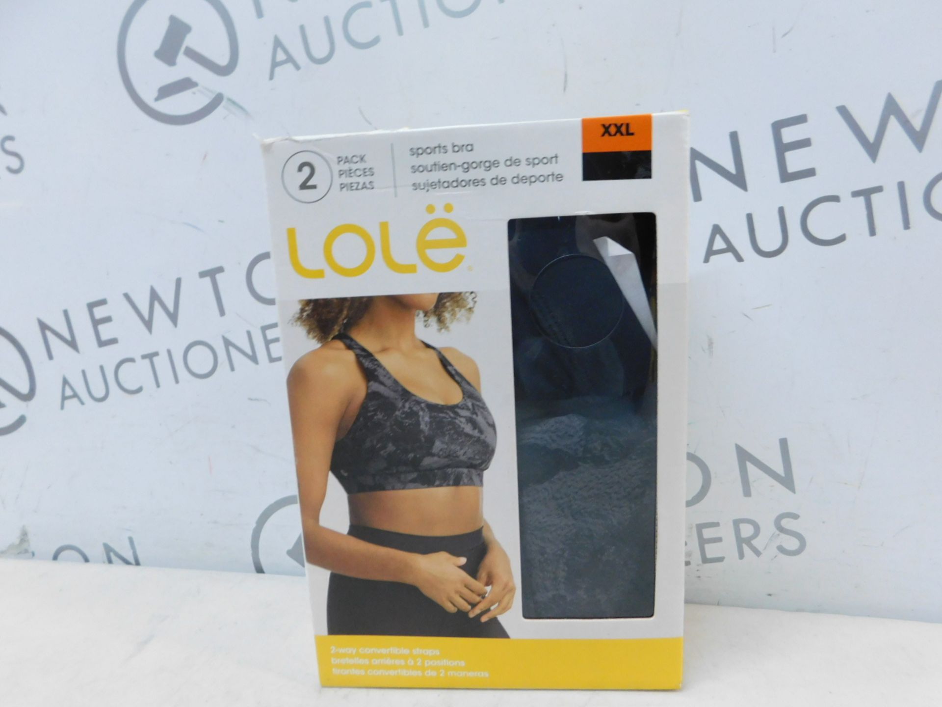 1 BOXED LOLE PACK OF 2 SPORTS BRA SIZE XXL RRP Â£29