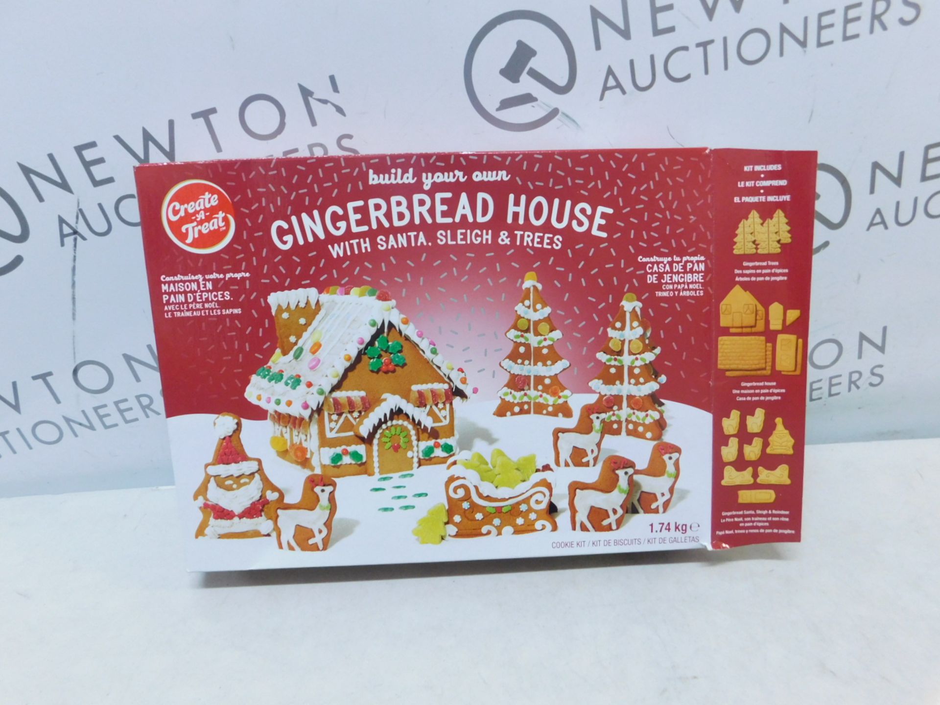 1 BOXED CREATE A TREAT BUILD YOUR OWN GINGERBREAD HOUSE KIT RRP Â£11.99