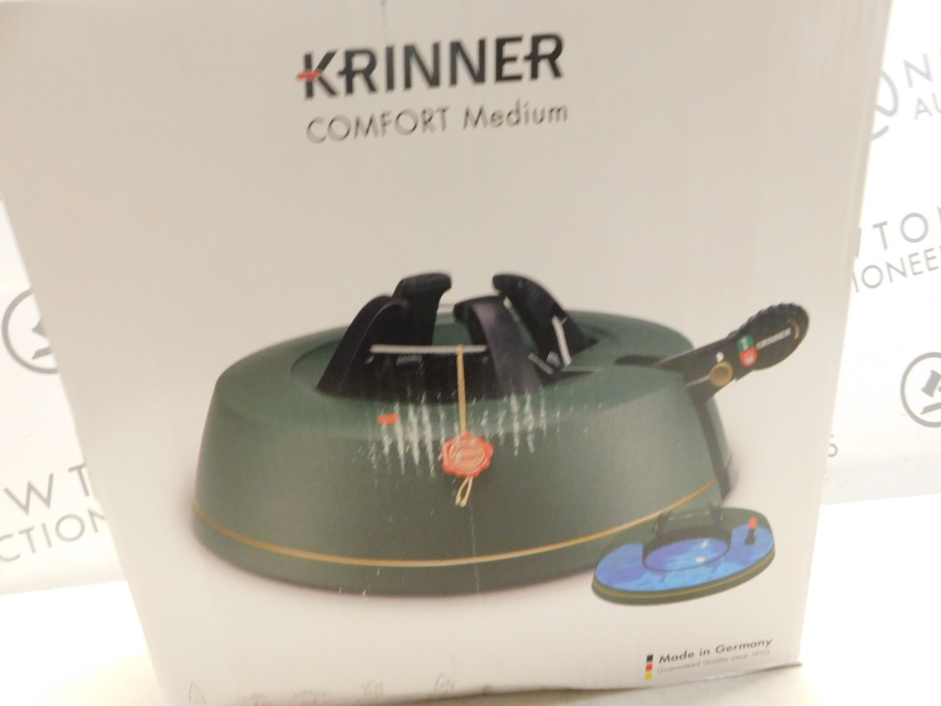 1 BOXED KRINNER CHRISTMAS TREE STAND RRP Â£29.99