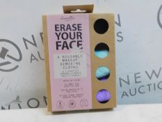 1 BOXED DANIELLE: ERASE YOUR FACE ECO MAKEUP REMOVING CLOTHS (2 PACK) RRP 15.99