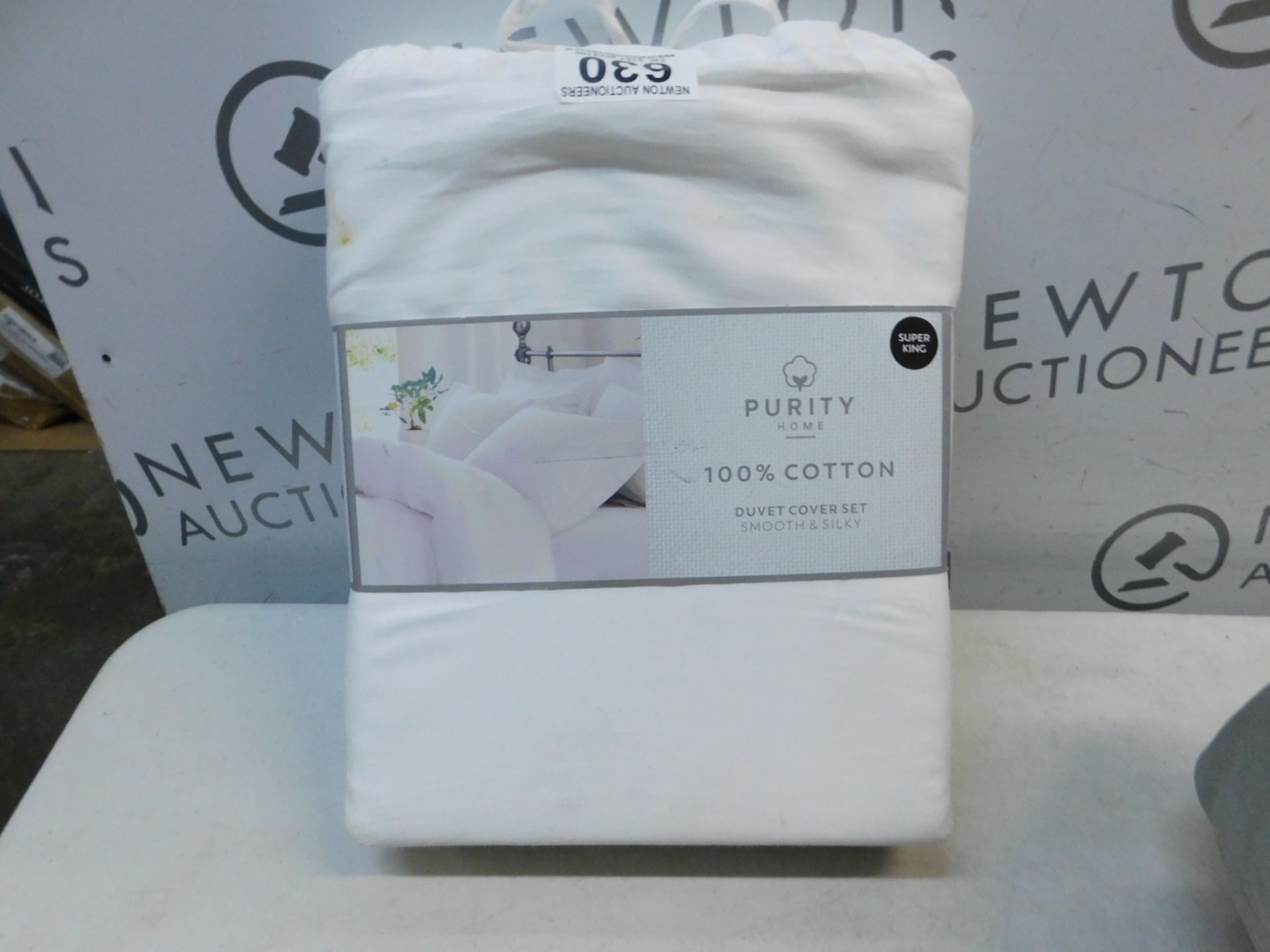 1 PURITY HOME DUVET COVER SET SUPER KING SIZE RRP Â£49.99