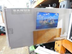 1 BOXED SANUS 22"-55" FULL MOTION TV WALL MOUNT RRP Â£89.99
