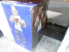 1 BOXED HALLOWEEN 6FT 2 INCHES (1.9M) ANIMATED WEREWOLF WITH LCD EYES & MOVING MOUTH RRP Â£199