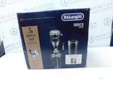 1 BOXED DE'LONGHI DEDICA BARISTA COFFEE MACHINE BUNDLE PACK SILVER ECKG6820 RRP Â£299