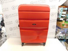 1 AMERICAN TOURISTER LARGE RED HARDSIDE SPINNER CASE RRP Â£59