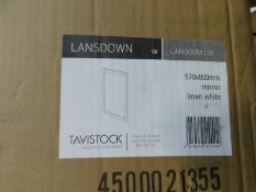 1 BOXED TAVISTOCK LANSDOWN 57 X 80 CM MIRROR RRP Â£79