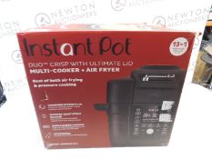 1 BOXED INSTANT POT GOURMET CRISP ULTIMATE 13-IN-1 PRESSURE COOKER & AIR FRYER, 6.2L RRP Â£249