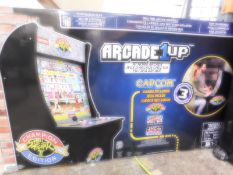 1 BOXED ARCADE 1UP CAPCOM STREET FIGHTER ARCADE GAMING MACHINE RRP Â£399