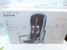 1 BOXED SHARPER IMAGE BODYSCAN CHAIR PAD MASSAGER RRP Â£149