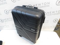 1 AMERICAN TOURISTER BLACK HARD CASE HAND LUGGAGE RRP Â£79.99