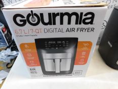 1 BOXED GOURMIA 6.7L DIGITAL AIR FRYER RRP Â£89.99