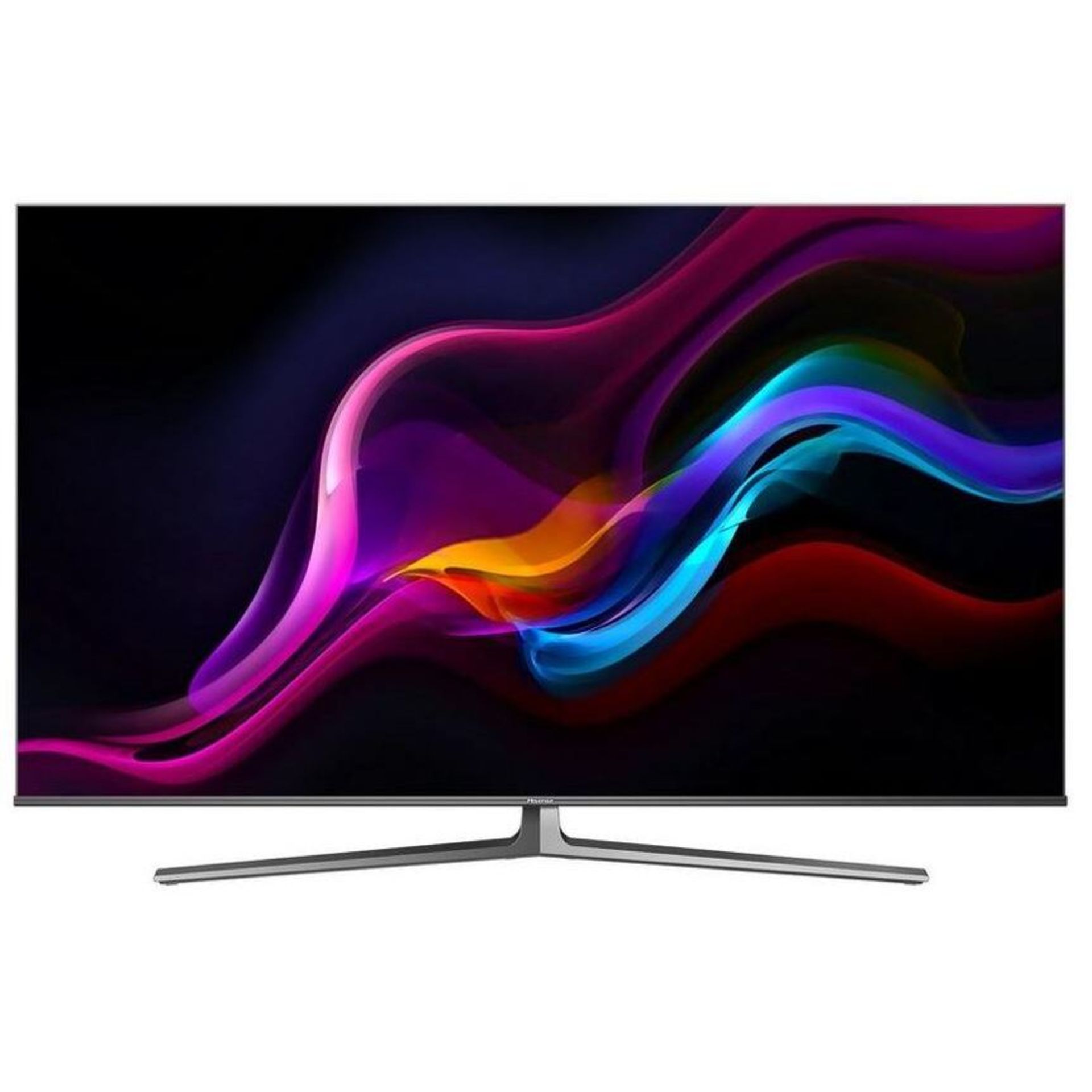 1 HISENSE 55U8GQTUK 55" SMART 4K ULTRA HD HDR QLED TV WITH ALEXA & GOOGLE ASSISTANT WITH STAND AND