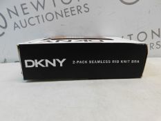 1 BOXED DKNY WOMENS 1-PACK SEAMLESS BRA SIZE L RRP Â£39