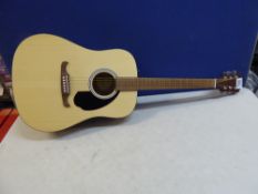 1 FENDER FA-125 DREADNOUGHT ACOUSTIC GUITAR WITH STAND RRP Â£135.99