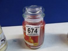 1 YANKEE CANDLE SPICED ORANGE SCENT RRP Â£24.99