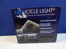 1 BOXED LED ICICLE LIGHT RRP Â£49.99