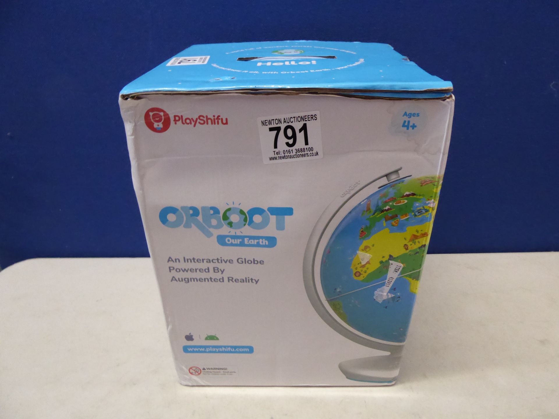 1 BOXED PLAYSHIFU ORBOOT EARTH: INTERACTIVE AR GLOBE FOR KIDS RRP Â£49