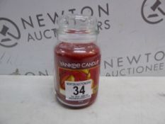 1 YANKEE SCENTED CANDLE SPICED ORANGE RRP Â£11.99