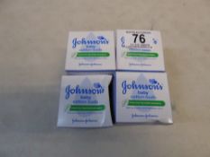 1 SET OF 4 BOXES OF JOHNSON BABY COTTON BUDS RRP Â£8.99
