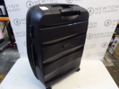 1 AMERICAN TOURISTER BON AIR HARDSIDE LARGE SUITCASE IN BLACK RRP Â£119