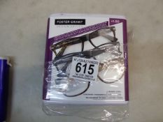 1 PACK OF FOSTER GRANTS READING GLASSESS STRENTH +1.50 RRP Â£13.50