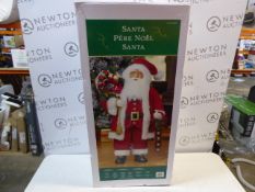 1 BOXED 1 BOXED 36 INCH (91.5CM) TRADITIONAL STANDING FABRIC SANTA RRP Â£99