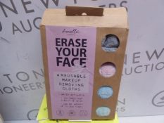 1 BOXED DANIELLE: ERASE YOUR FACE ECO MAKEUP REMOVING CLOTHS RRP 15.99