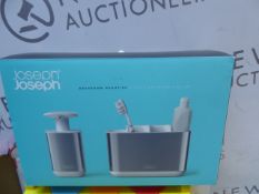 1 BOXED JOSEPH JOSEPH BATHROOM BEAUTIES 2-PIECE BATHROOM SINK SET RRP Â£39