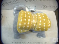 1 LITTLE MIRACLES KIDS CHARACHTER PILLOW AND BLANKET RRP Â£11.99