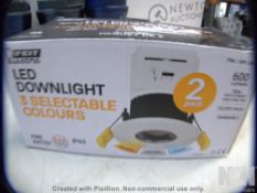 1 BOXED FEIT ELECTRIC 1-PACK LED FIRE-RATED DOWNLIGHT WITH 3-COLOUR TEMPERATURES RRP Â£29