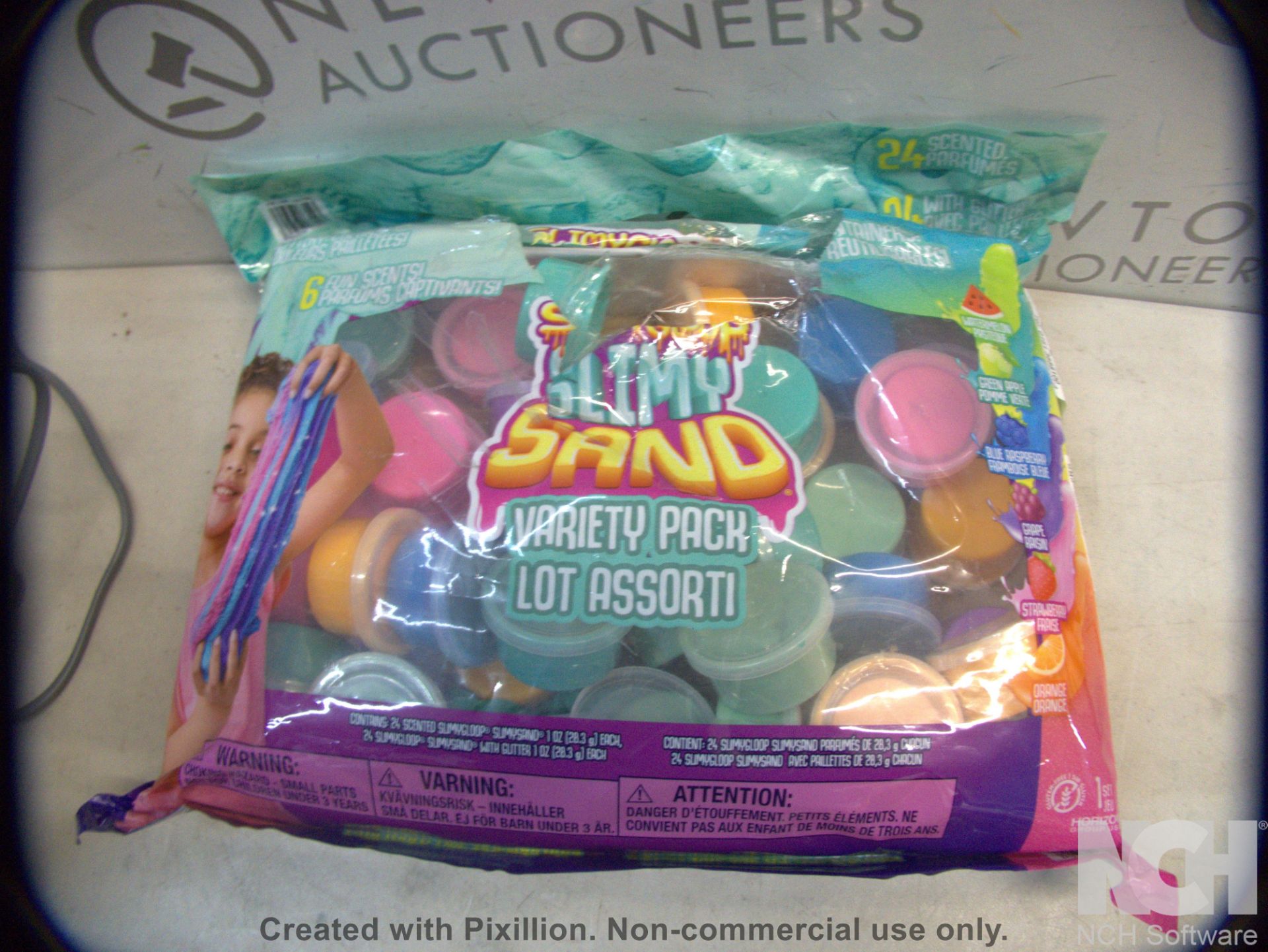 1 PACKED SLIMYGLOOP SLIMY SAND PIECE SET RRP Â£29.99