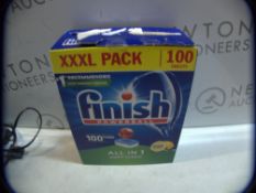 1 BOXED FINISH POWERBALL ALL IN ONE DISHWASHER TABLETS APPROX 100 RRP Â£29.99