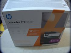 1 BOXED HP OFFICEJET PRO 8022E ALL-IN-ONE WIRELESS PRINTER WITH TOUCH SCREEN, HP+ ENABLED & HP
