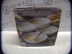 1 BOXED OVER AND BACK SERVING BOWLS RRP Â£29.99