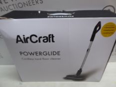 1 BOXED AIRCRAFT POWERGLIDE CORDLESS HARD FLOOR CLEANER & POLISHER RRP Â£199