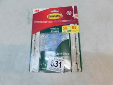1 PACK OF COMMAND LIGHT CLIPS RRP Â£14.99