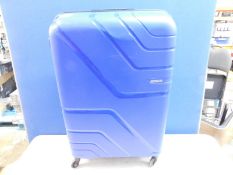 1 AMERICAN TOURISTER LARGE BLUE HARDSIDE SPINNER CASE RRP Â£59