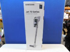 1 BOXED SAMSUNG JET 70 CORDLESS PET STICK VACUUM CLEANER VS15T7032R1 WITH BATTERY AND CHARGER RRP