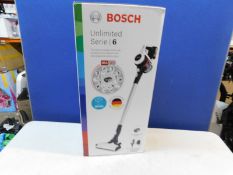 1 BOXED BOSCH SERIE 6 UNLIMITED PROHOME CORDLESS STICK VACUUM CLEANER, BCS611GB RRP Â£299