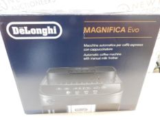 1 BOXED DE'LONGHI MAGNIFICA EVO BEAN TO CUP COFFEE MACHINE, ECAM290.22.B RRP Â£599