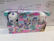 1 BOXED AIRBRUSH PLUSH UNICORN & PUPPY 2 PACK (6+ YEARS) RRP Â£39