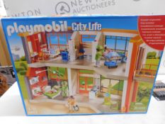 1 BOXED PLAYMOBIL 6657 CITY LIFE FURNISHED CHILDREN'S HOSPITAL RRP Â£49