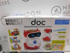 1 BOXED SCIENCE MUSEUM DOC EDUCATIONAL TALKING ROBOT RRP Â£39.99