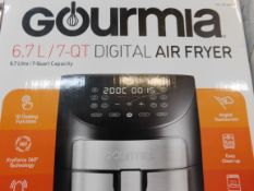 1 BOXED GOURMIA 6.7L DIGITAL AIR FRYER RRP Â£89.99