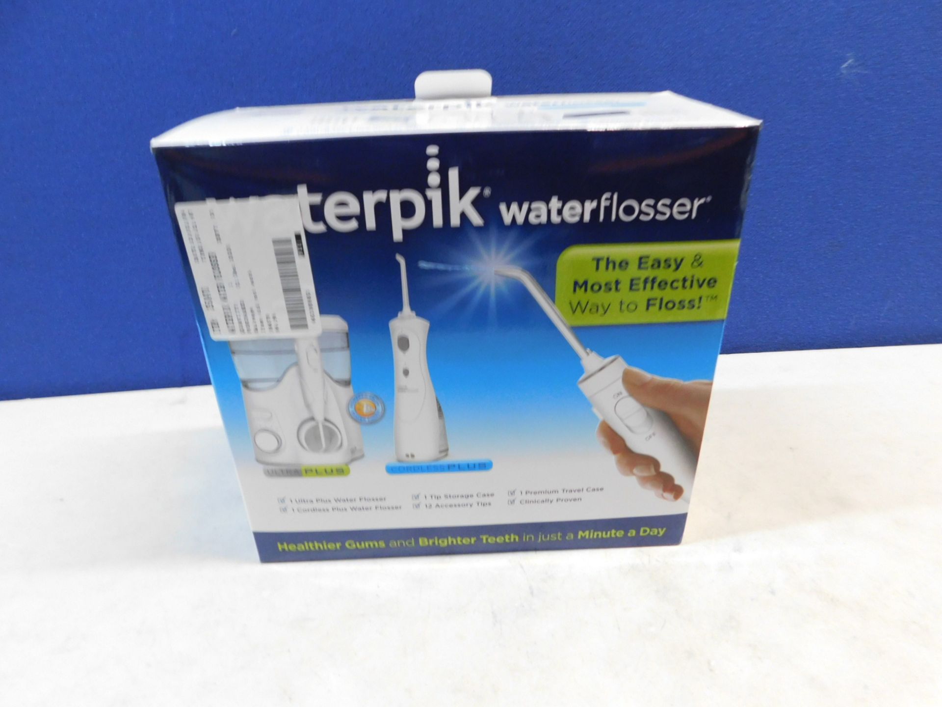 1 BOXED WATERPIK ULTRA PLUS WATER FLOSSER RRP Â£99